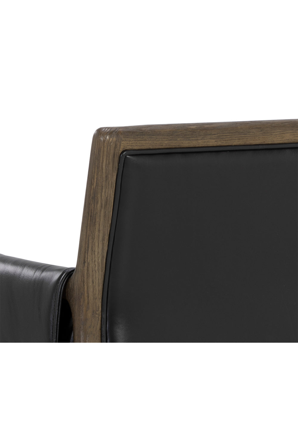 Buckle Flap Leather Dining Armchair by Splendido Mauti Dining Chair, alternate view 20