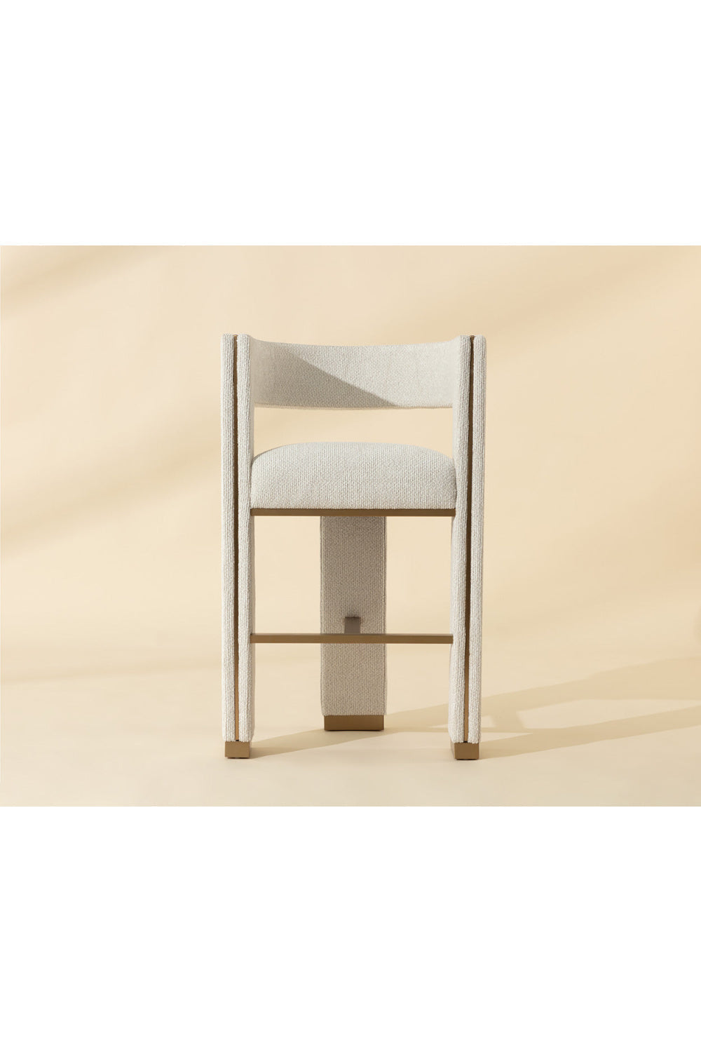 White 3-Legged Bar Stool by Splendido Adamina Barstool, alternate view 9