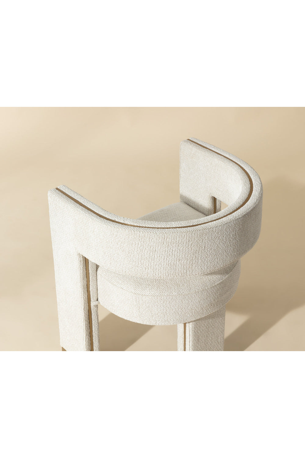 Curved 3-Legged Dining Chair by Splendido Adamina, alternate view 11