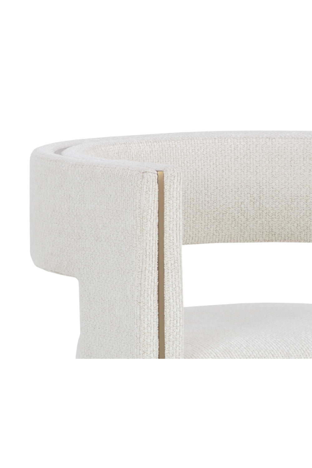 Curved 3-Legged Dining Chair by Splendido Adamina, alternate view 7