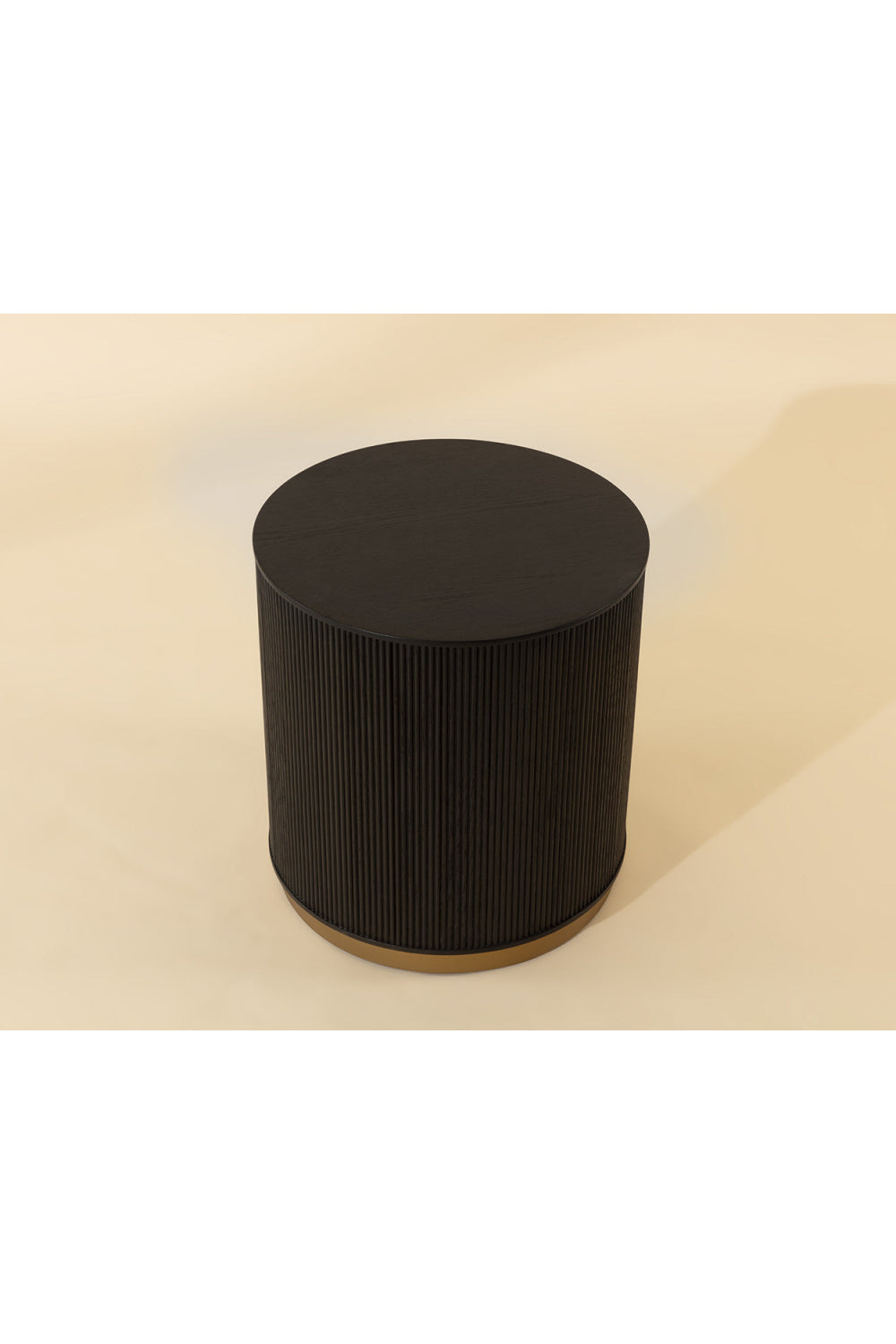 Reeded Oak Side Table by Splendido Kalla, alternate view 15