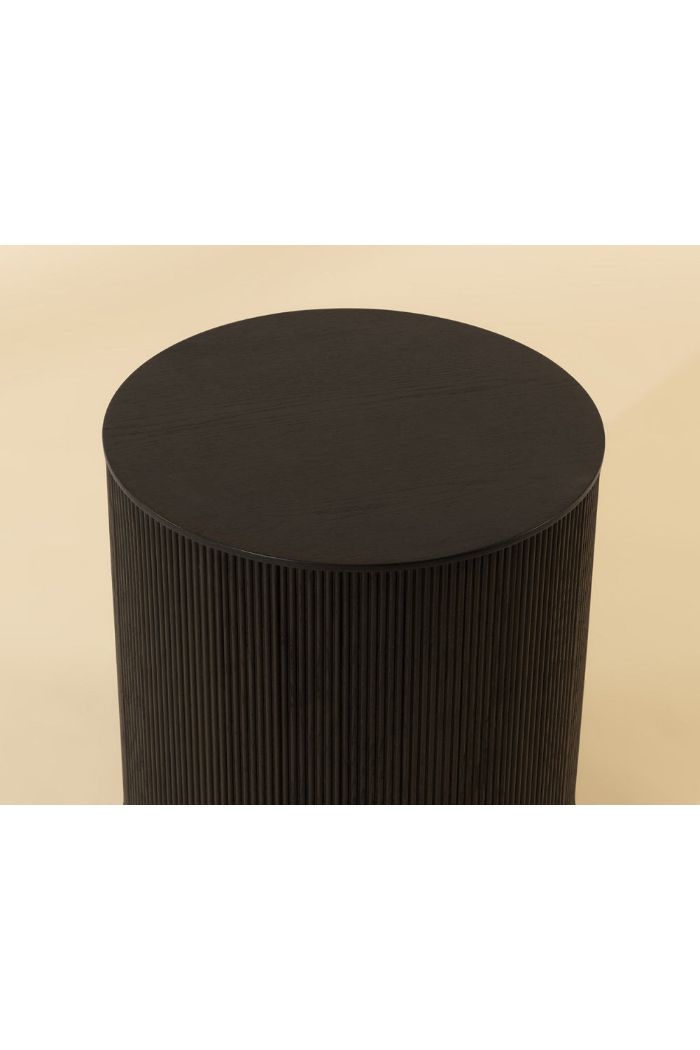 Reeded Oak Side Table by Splendido Kalla, alternate view 16