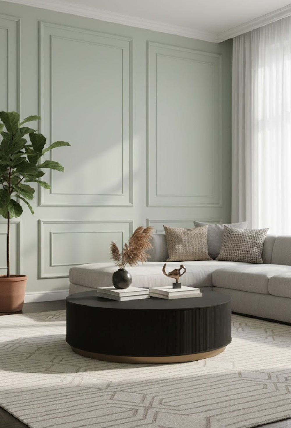 Reeded Oak Coffee Table | Splendido Kalla | Oroa.com