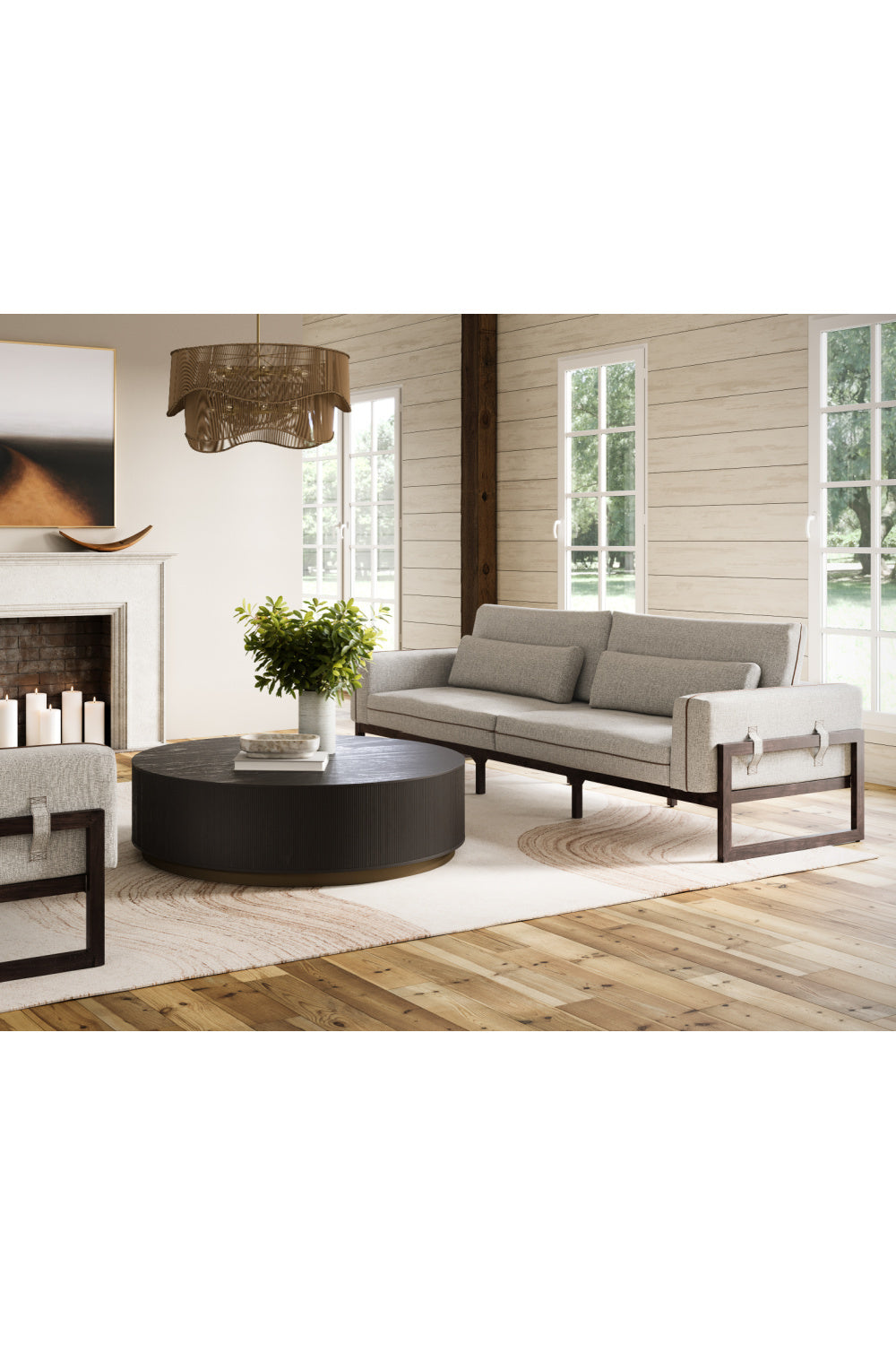Reeded Oak Coffee Table by Splendido Kalla, alternate view 14