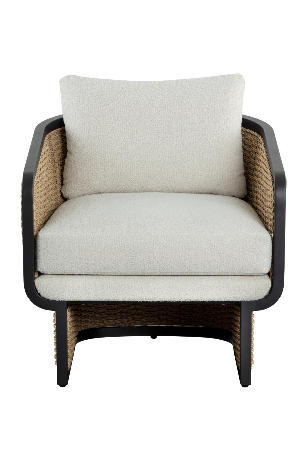 Modern European furniture - Wicker Weave Indoor/Outdoor Lounge Chair - www.oroa.com | Oroa.com