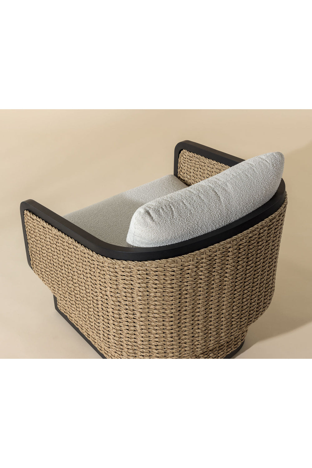 Wicker Weave Indoor/Outdoor Lounge Chair by Splendido Olbia, alternate view 13
