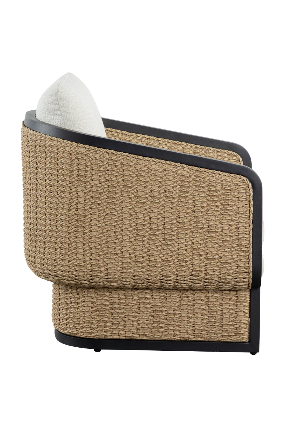 Wicker Weave Indoor/Outdoor Lounge Chair by Splendido Olbia, alternate view 4