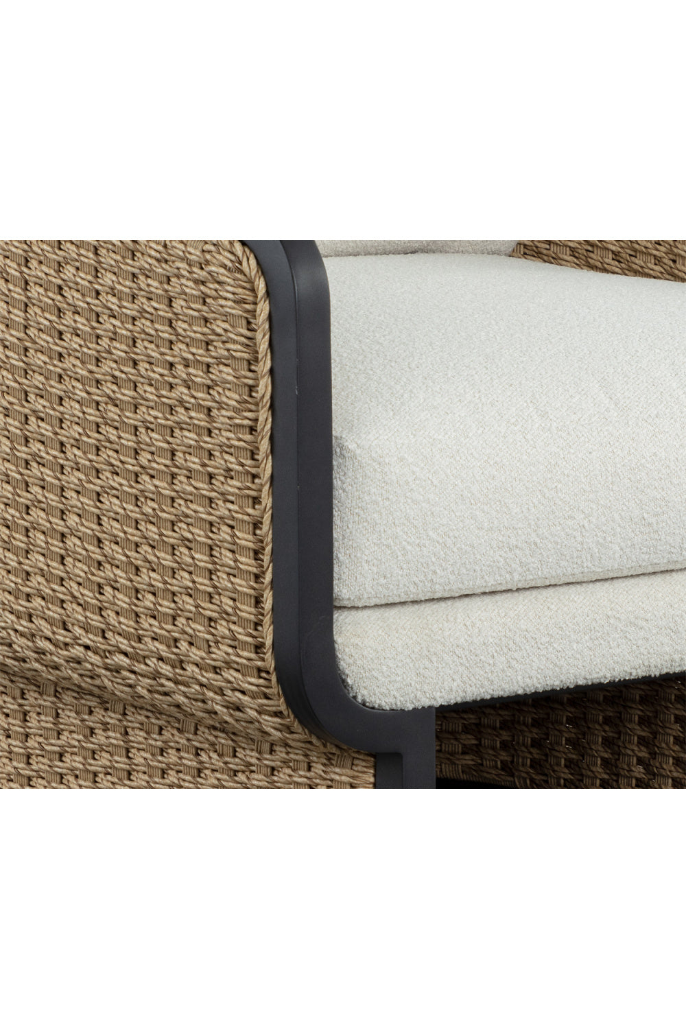 Wicker Weave Indoor/Outdoor Lounge Chair by Splendido Olbia, alternate view 6