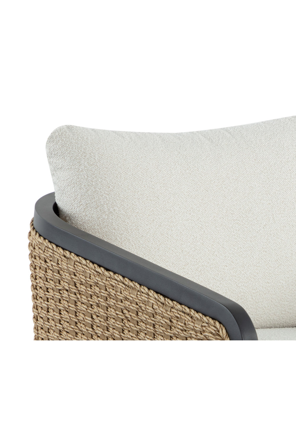 Wicker Weave Indoor/Outdoor Lounge Chair by Splendido Olbia, alternate view 7