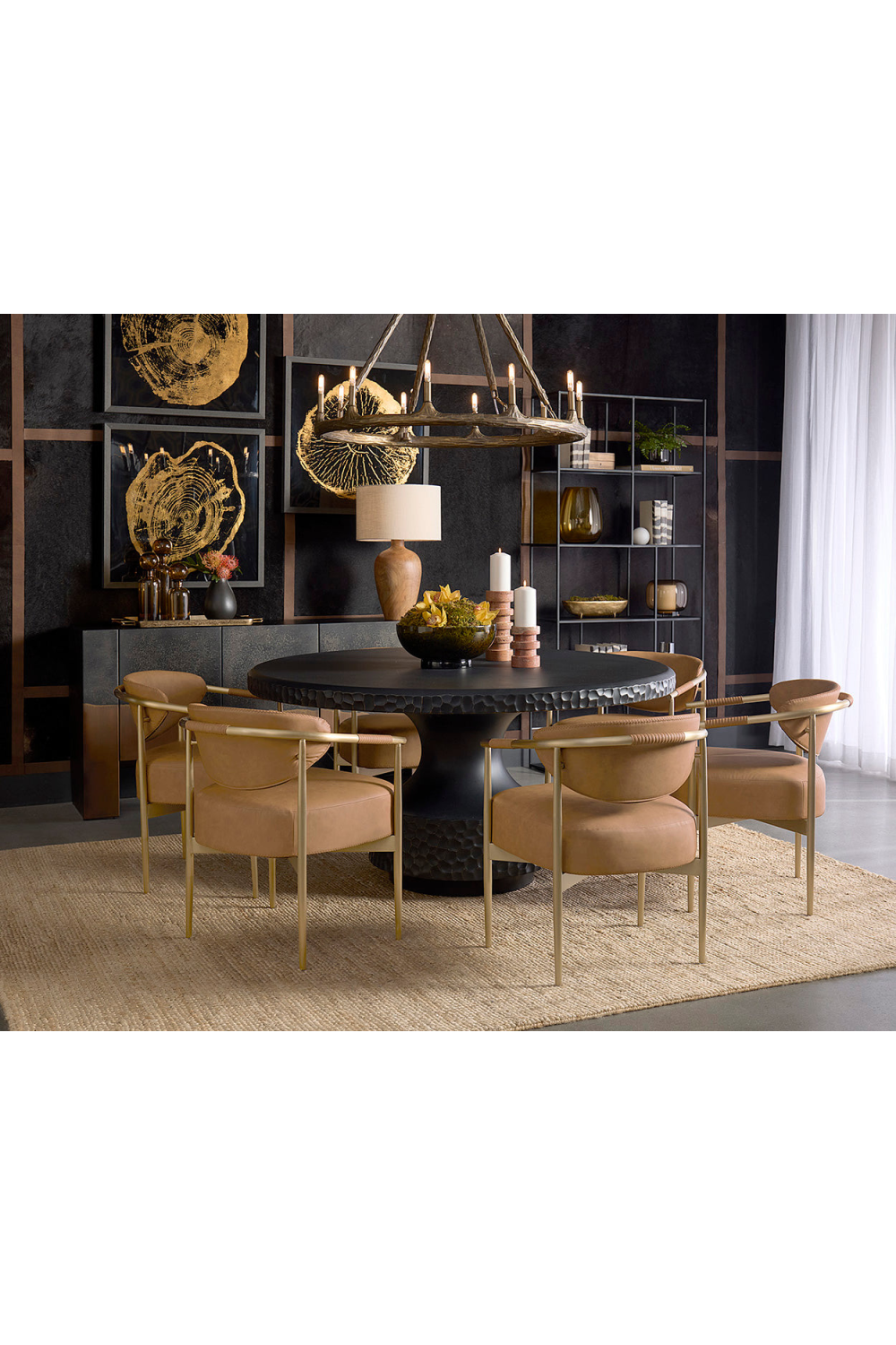 Antique Brass Chandelier by Splendido Wolfgang, alternate view 6