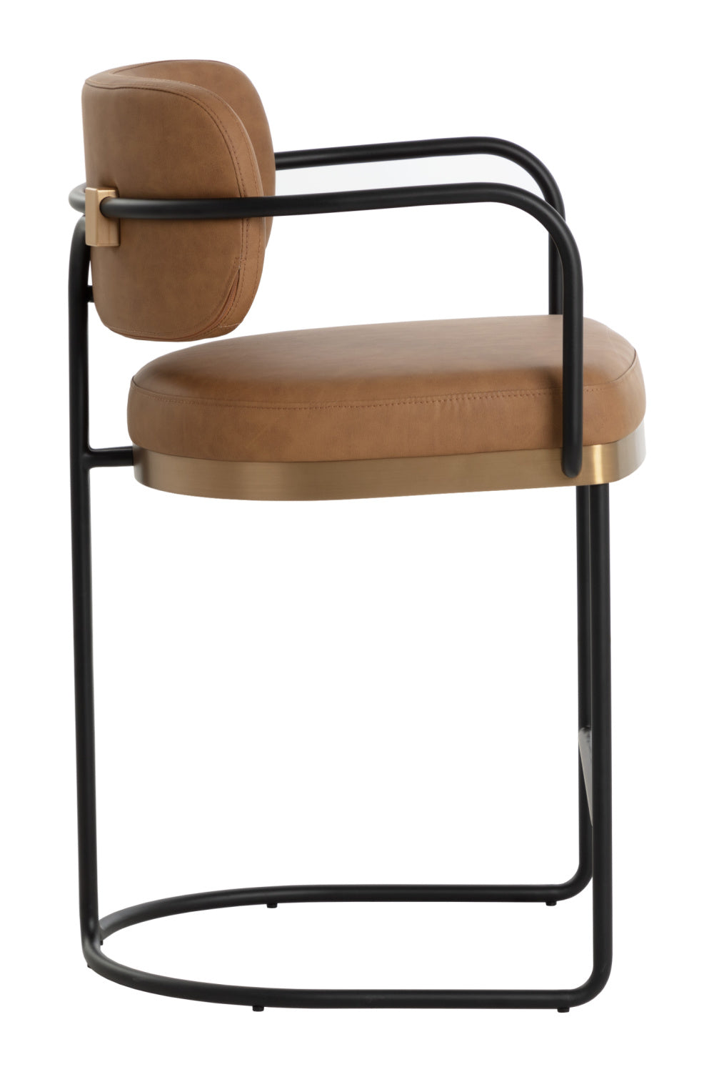 Modern Curved Seating Counter Stool by Splendido Jalen, alternate view 13