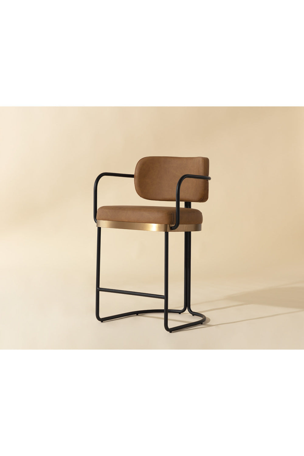 Modern Curved Seating Counter Stool by Splendido Jalen, alternate view 17