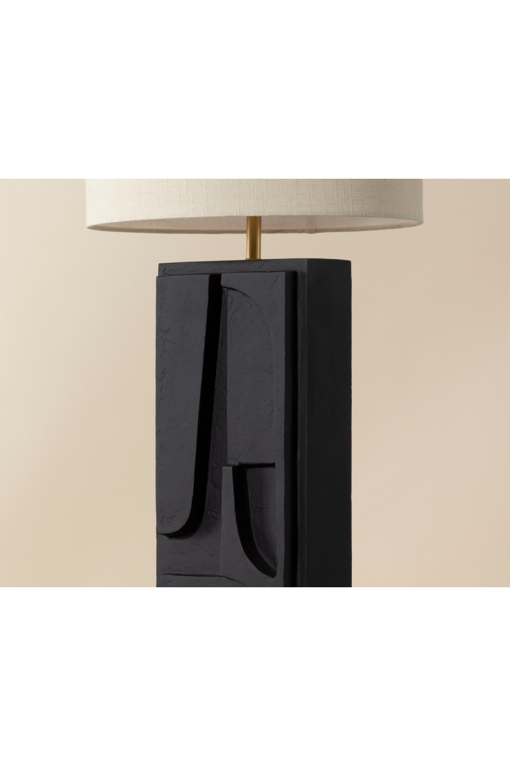 Carved Base Table Lamp by Splendido Dirsan, alternate view 6