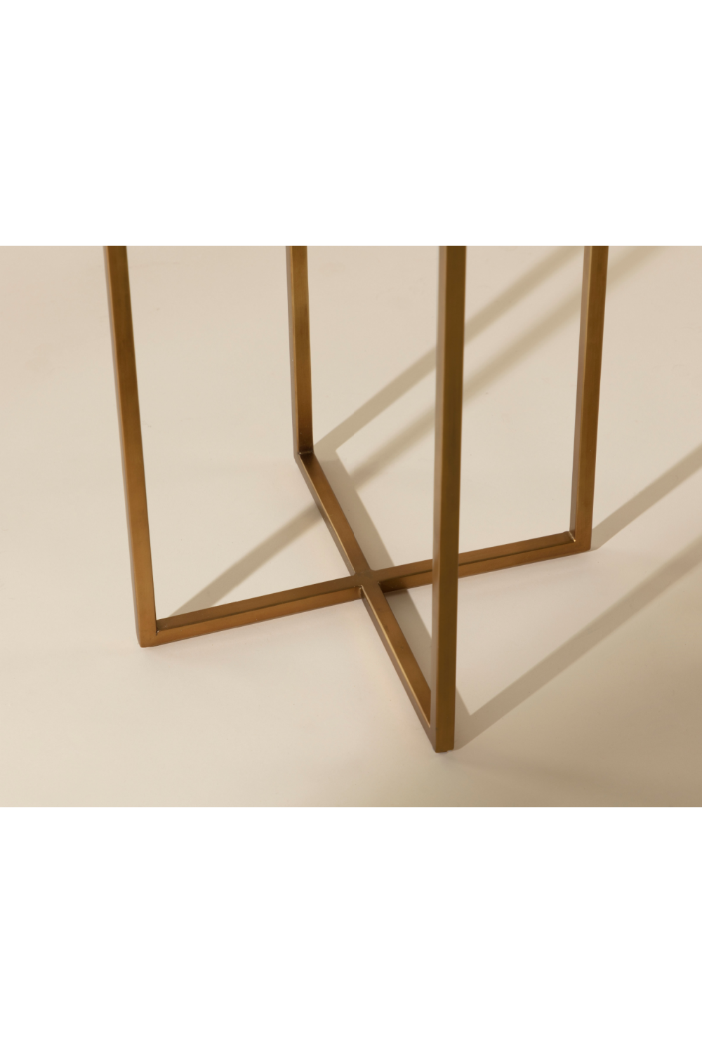 Smoked Glass Round End Table by Splendido Sheena Side Table, alternate view 6
