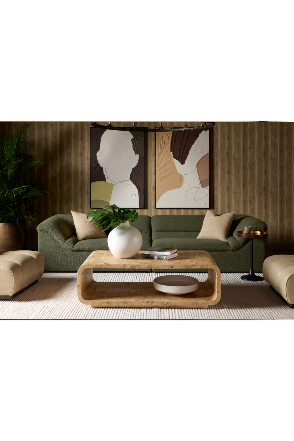 Round Bronze End Table | Splendido Tekoa