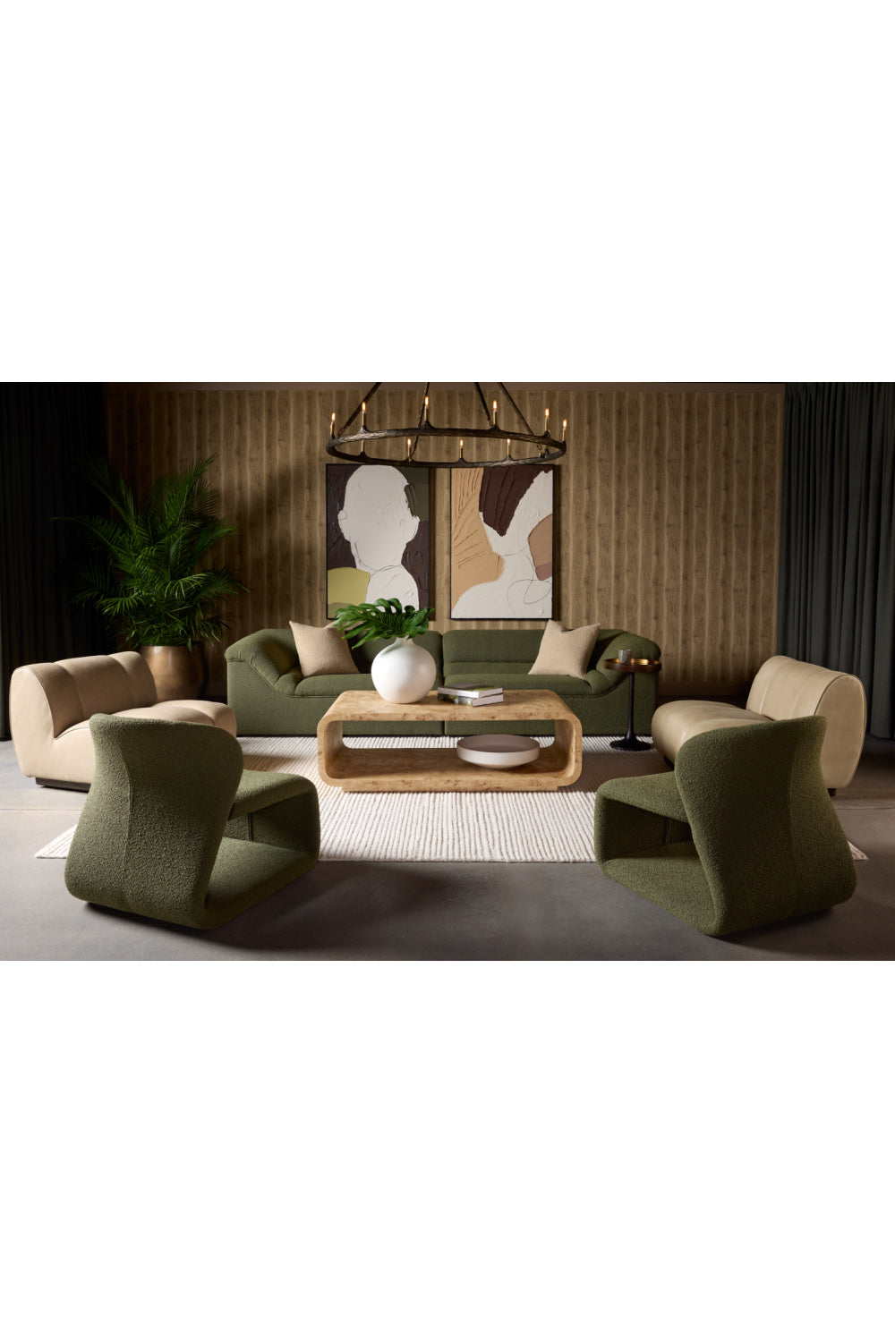 Round Bronze End Table by Splendido Tekoa Side Table, alternate view 10