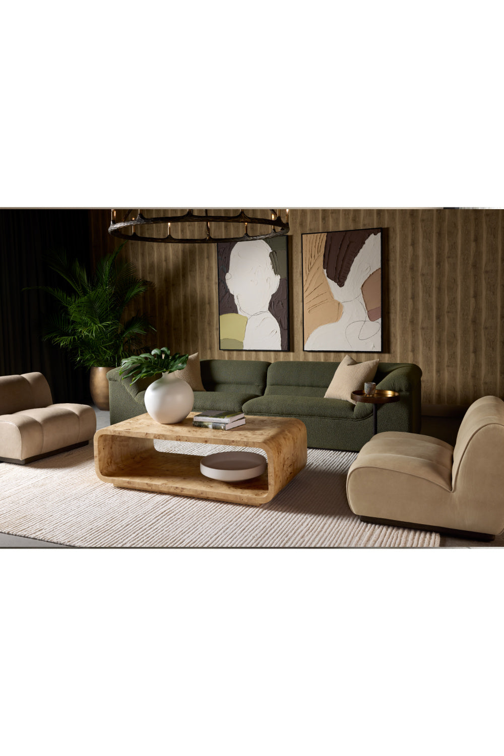 Round Bronze End Table by Splendido Tekoa Side Table, alternate view 11