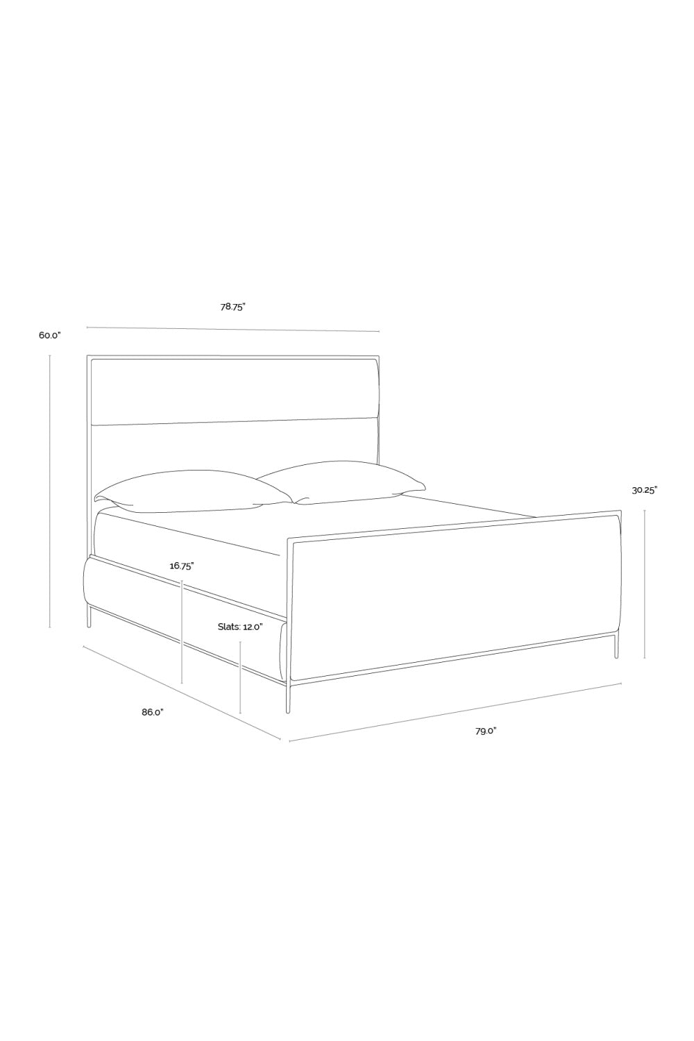 Hand-hammered Iron White King Bed by Splendido Yasmine, alternate view 9