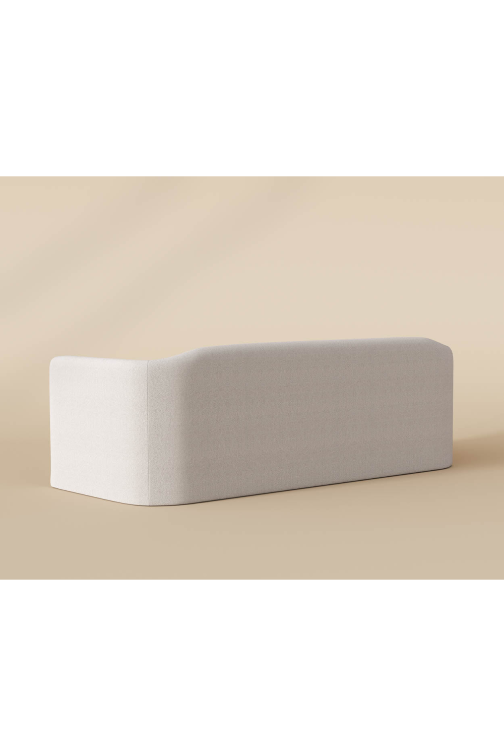 Vertical-Tufted Cream Sofa | Splendido Birrit