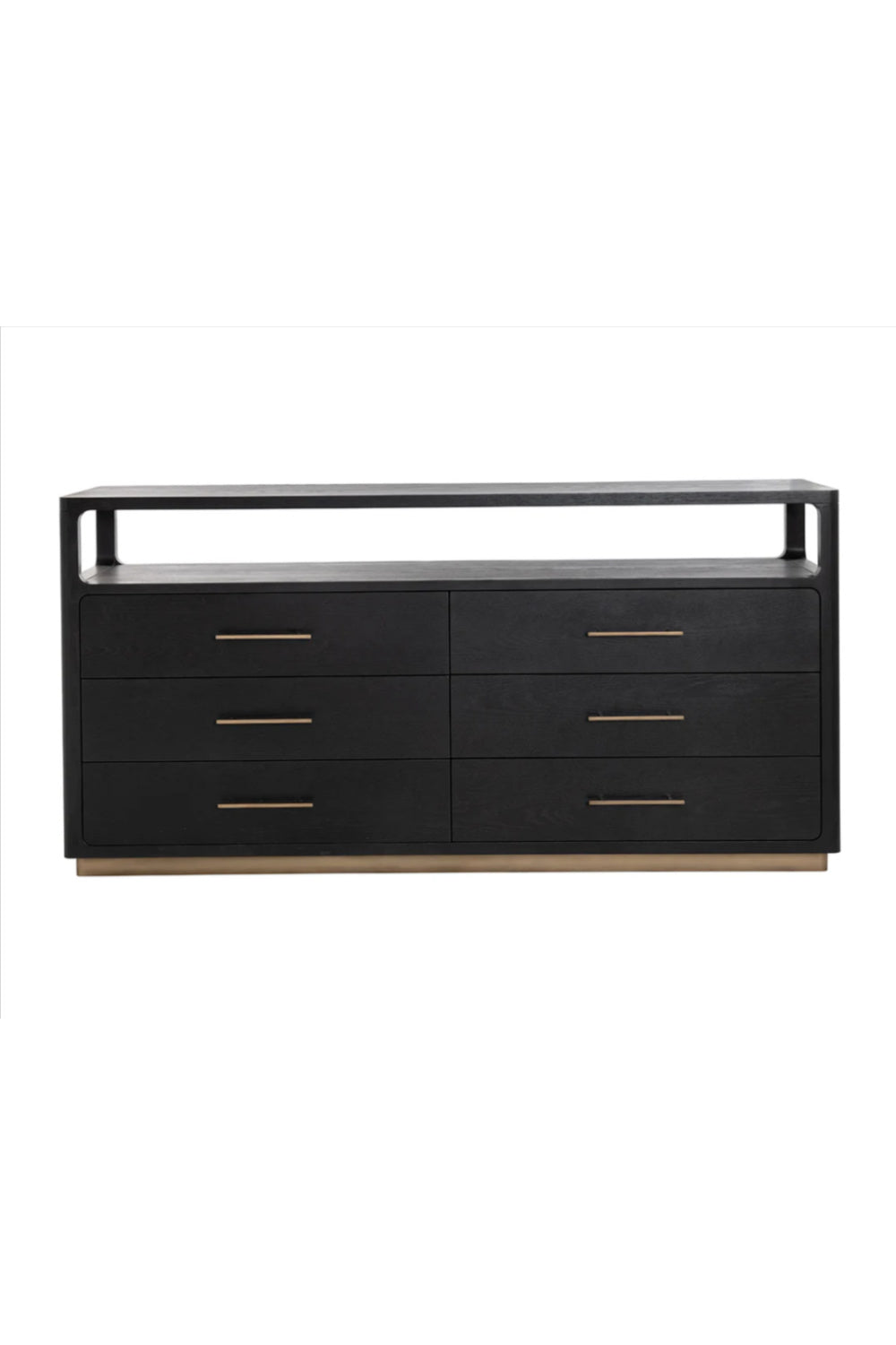 Modern European furniture - 6-Drawer Oak Veneer Dresser - www.oroa.com
