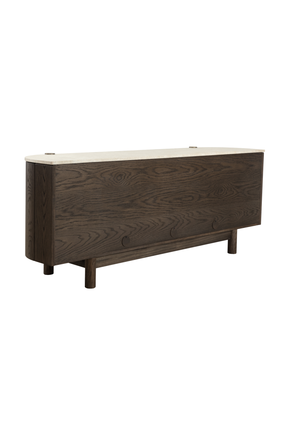Solid Oak 4-Door Sideboard by Splendido Banyan, alternate view 7