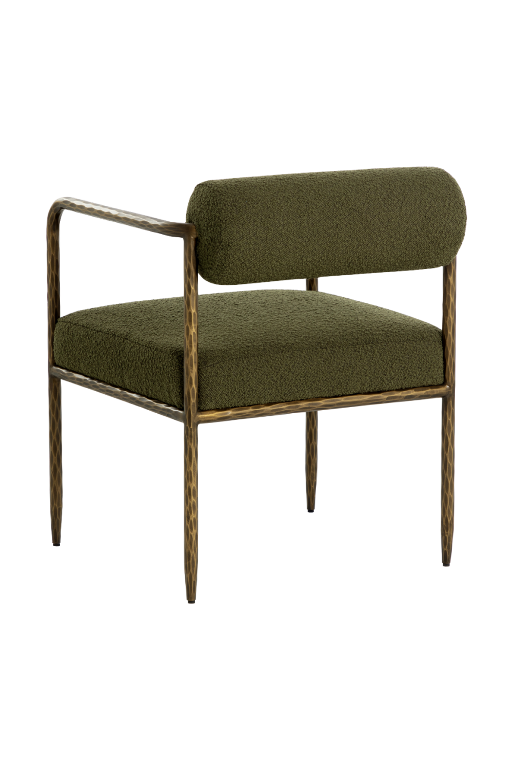 Iron Framed Green Dining Chair by Splendido Ajani, alternate view 5