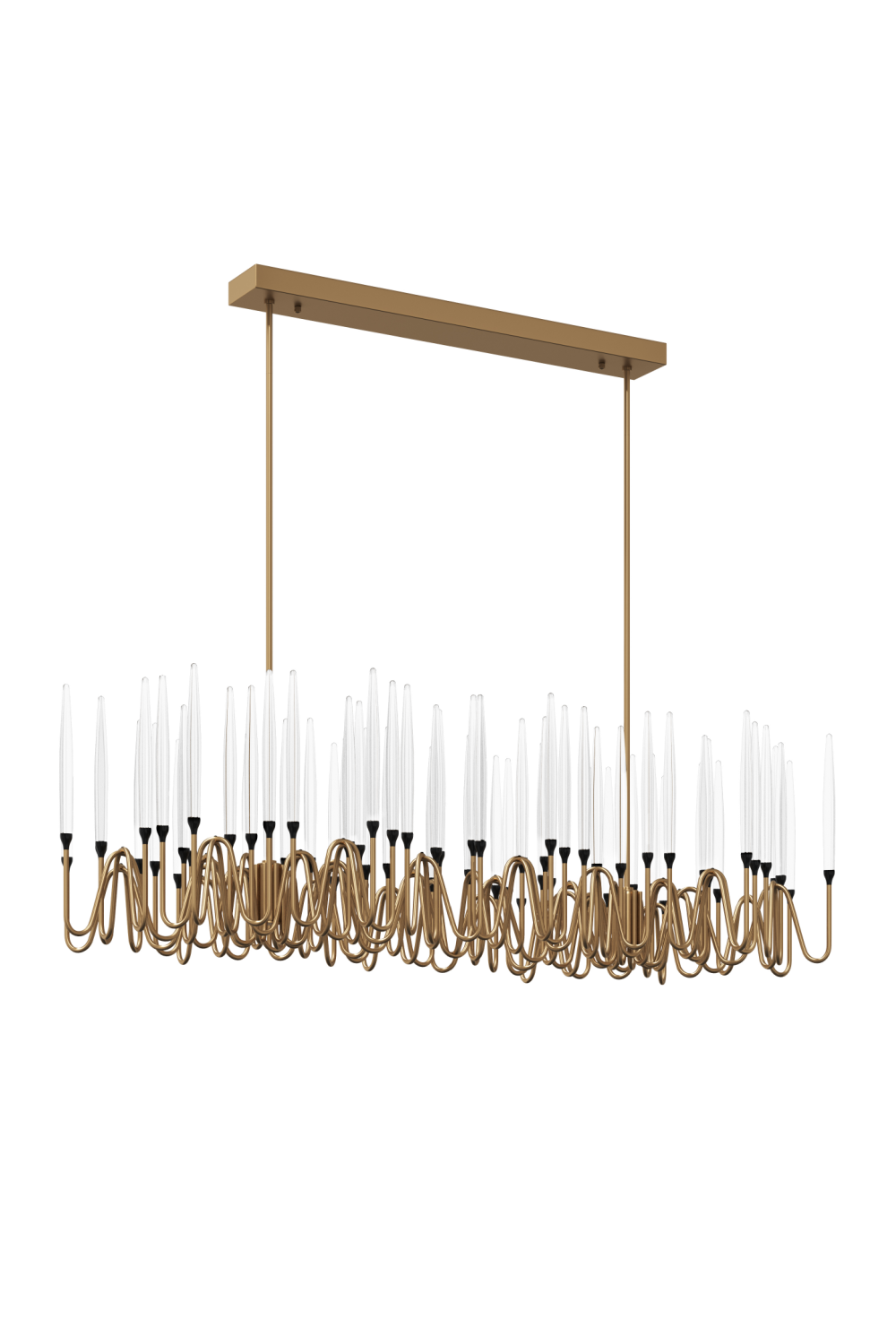 Gold Classic Style Chandelier by Splendido Hestia, alternate view 9