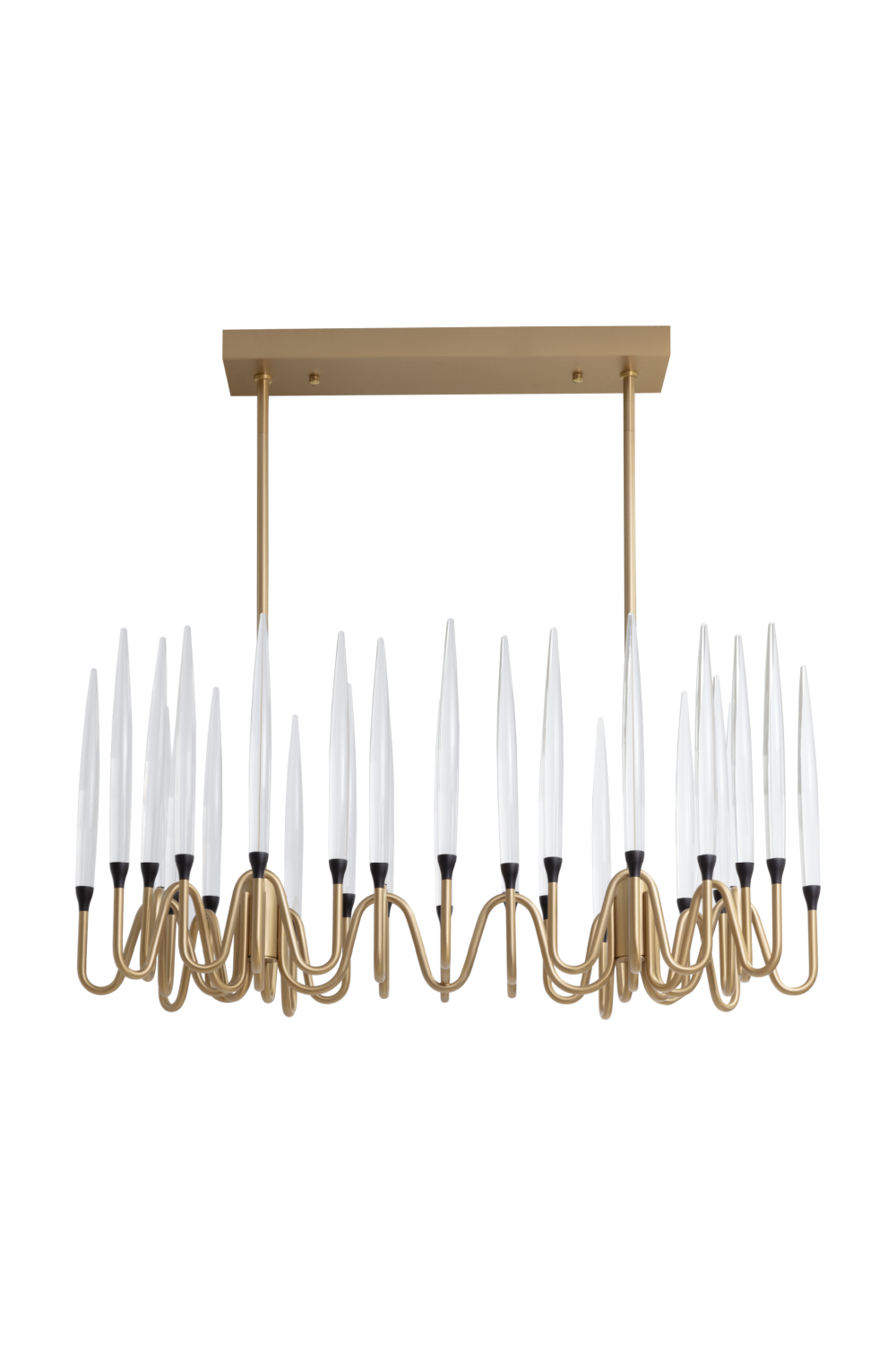 Gold Classic Style Chandelier by Splendido Hestia, alternate view 3