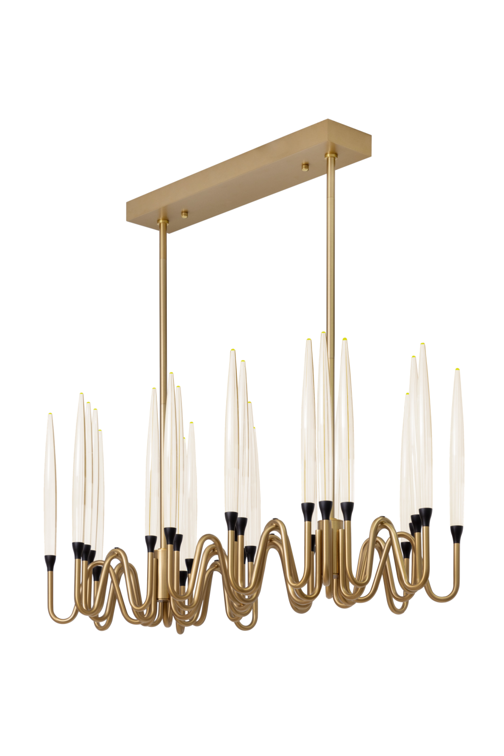 Gold Classic Style Chandelier by Splendido Hestia, alternate view 4