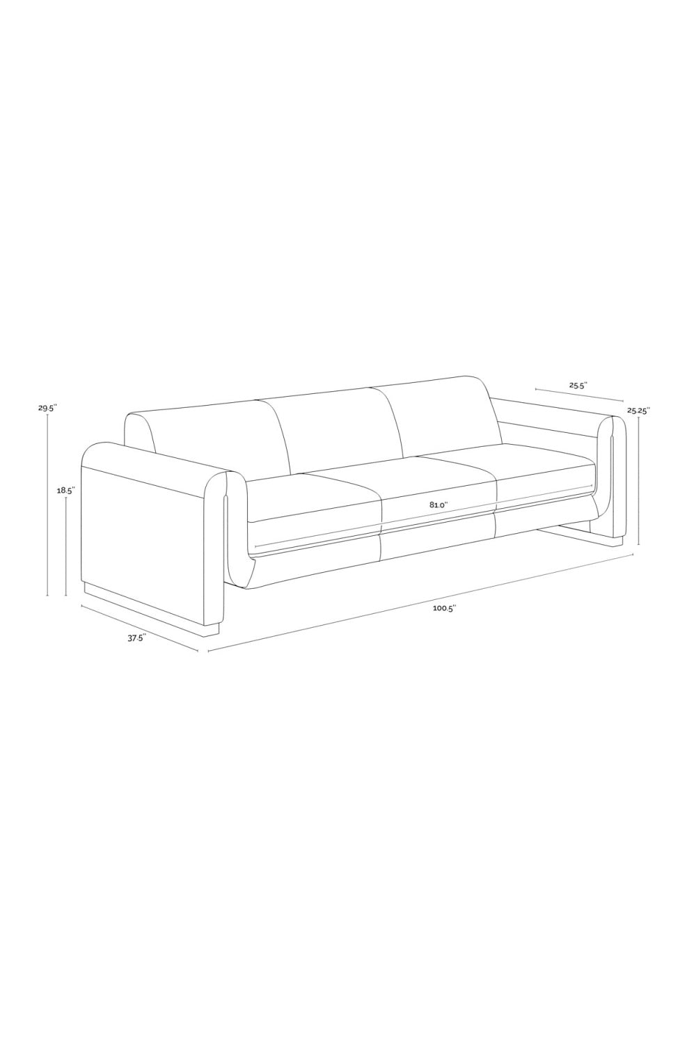 Tan Nubuck Leather Sofa by Splendido Romer, alternate view 11