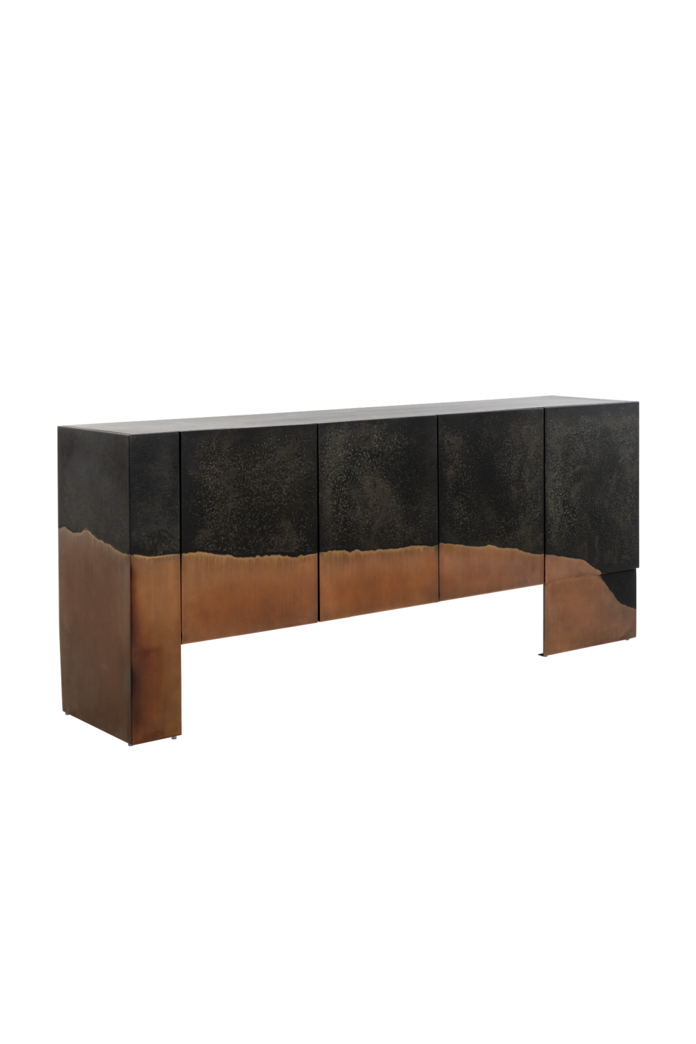 Modern European furniture - Copper Patina Accent Sideboard - www.oroa.com