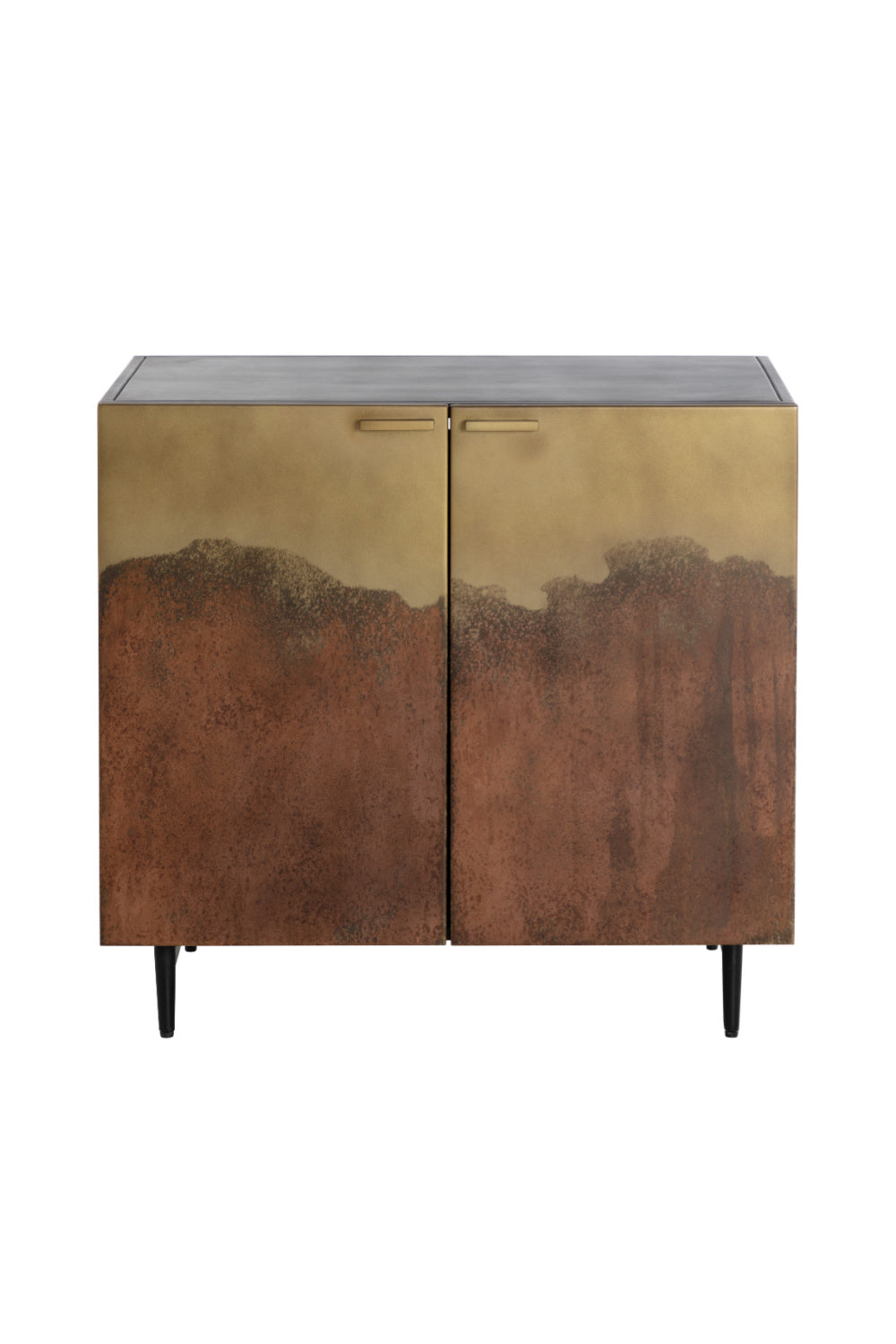 Antique Brass Ombre Nightstand by Splendido Auburn