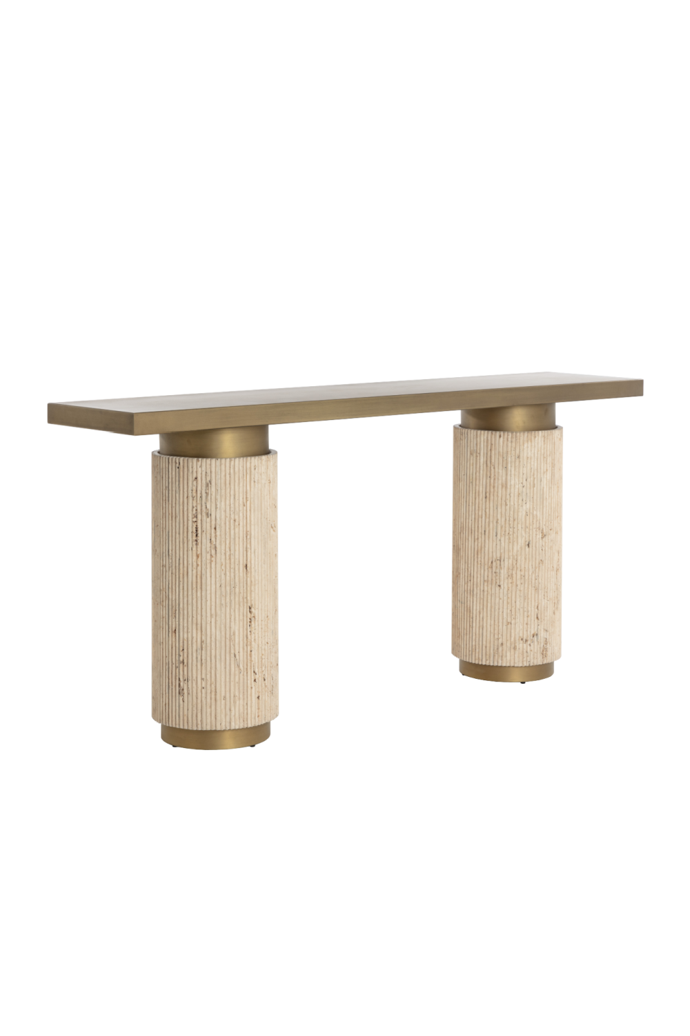 Antique Brass Console Table by Splendido Ashva, alternate view 3
