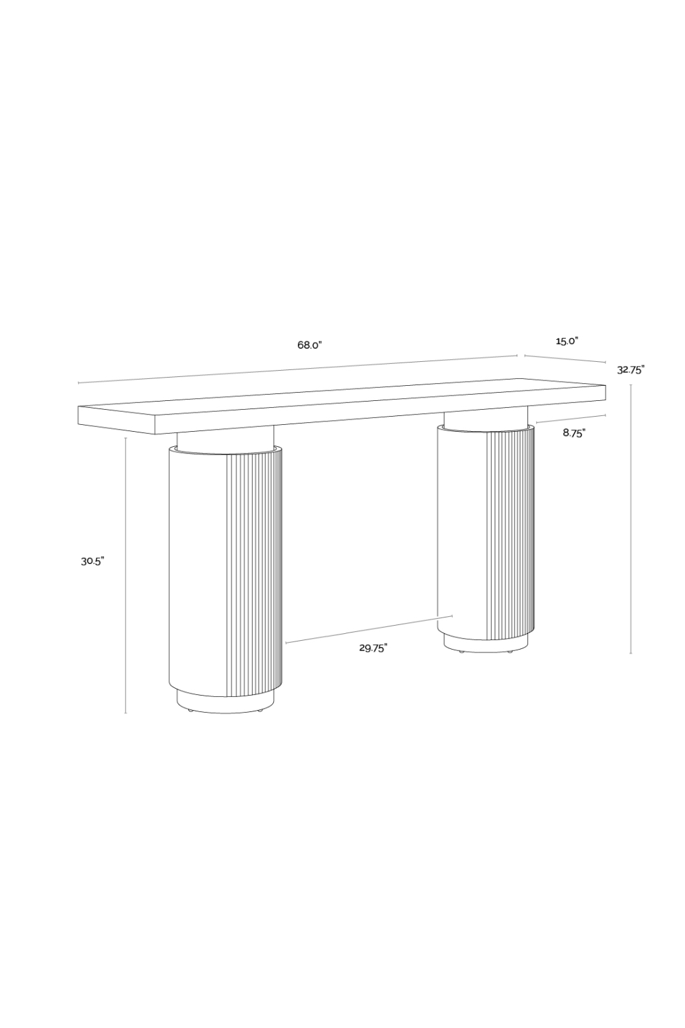 Antique Brass Console Table by Splendido Ashva, alternate view 11