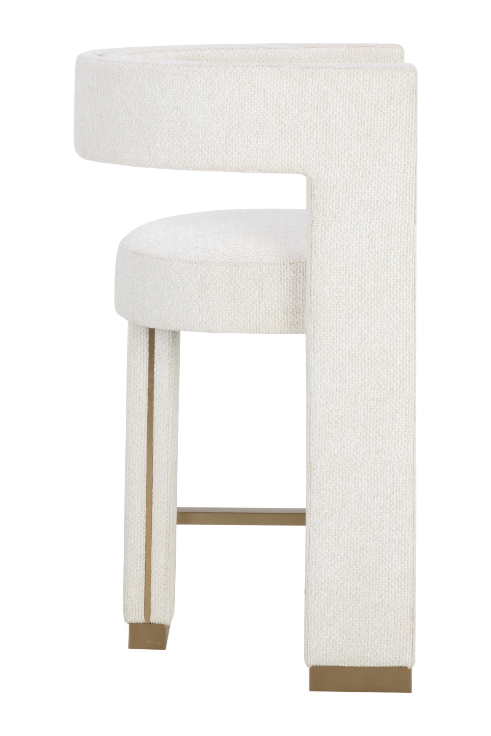 Modern 3-Legged Counter Stool by Splendido Adamina, alternate view 4