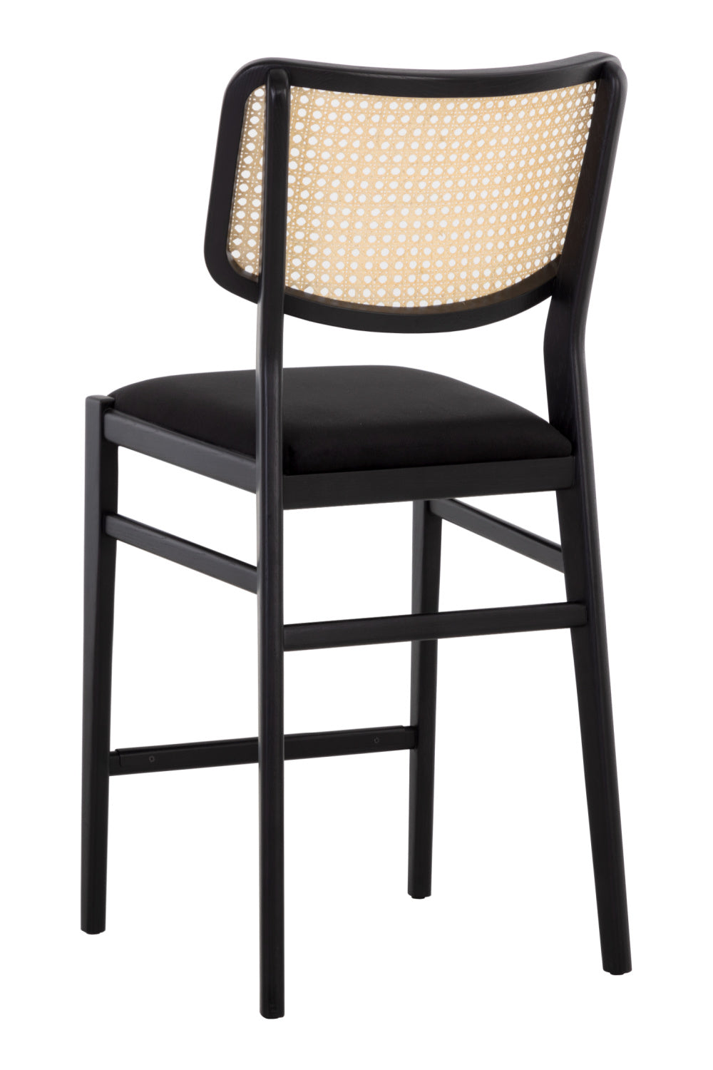 Natural Rattan Back Counter Stool by Splendido Annex, alternate view 4