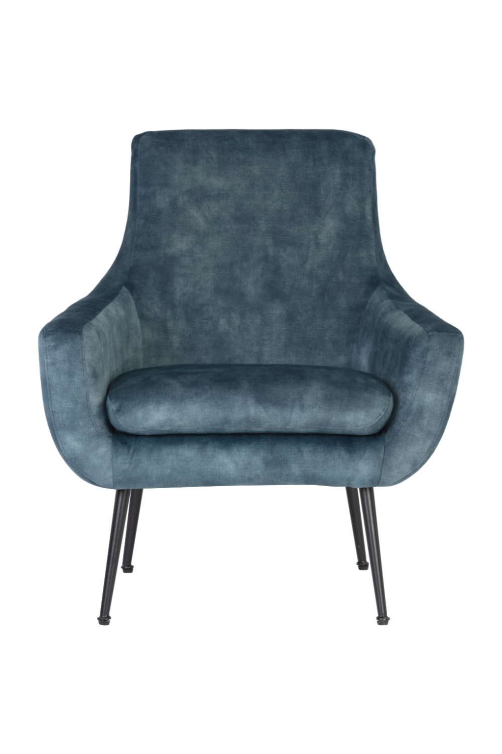 Blue Fabric Lounge Chair by Splendido Aletta Accent Chair, alternate view 3