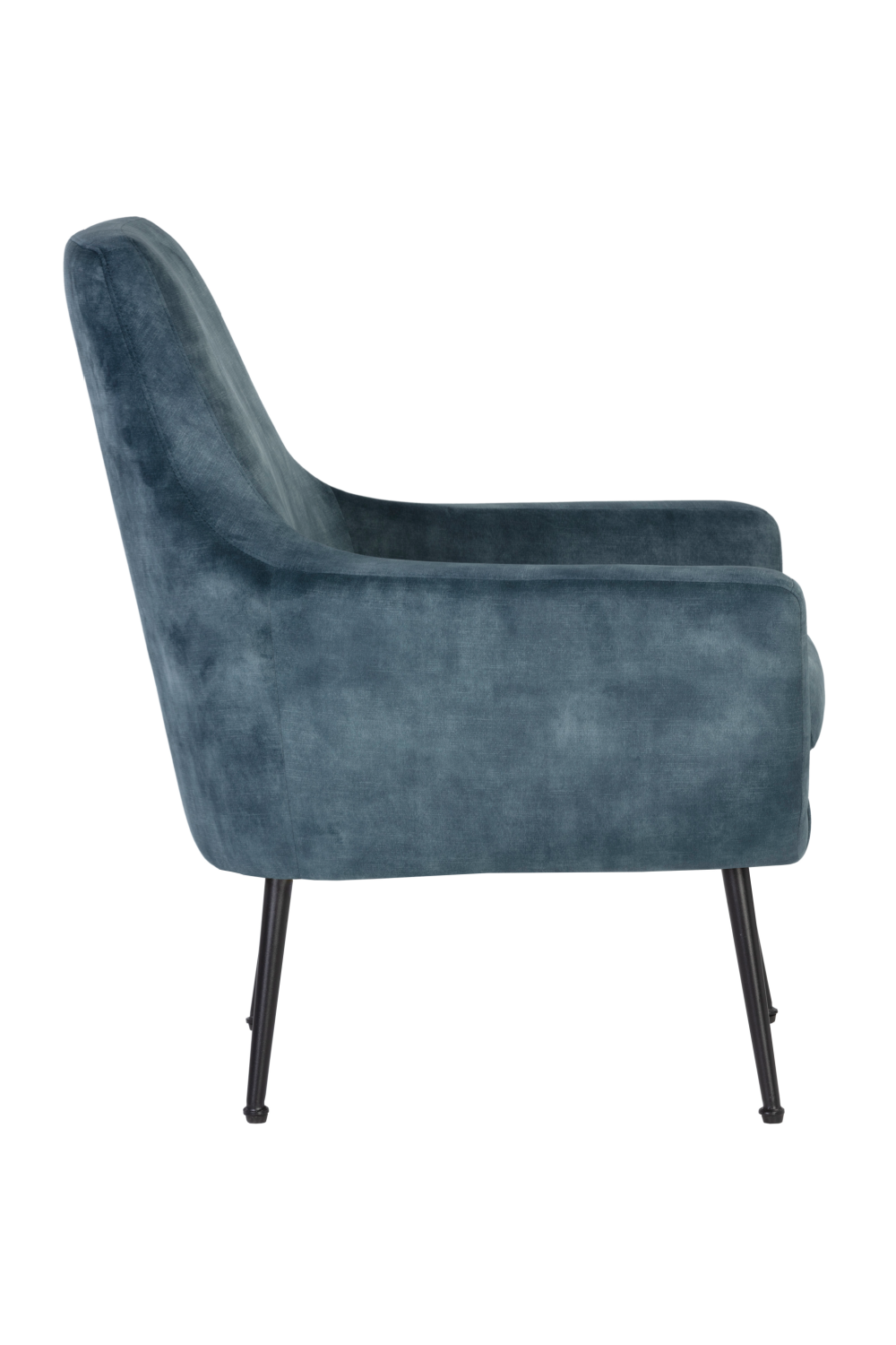 Blue Fabric Lounge Chair by Splendido Aletta Accent Chair, alternate view 4