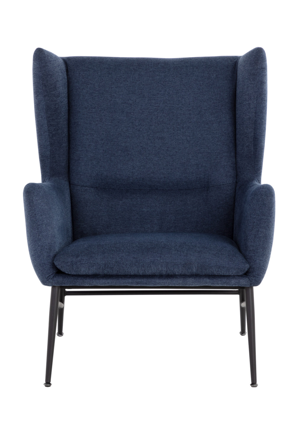 Blue Wingback Lounge Chair by Splendido Kasen Accent Chair, alternate view 3