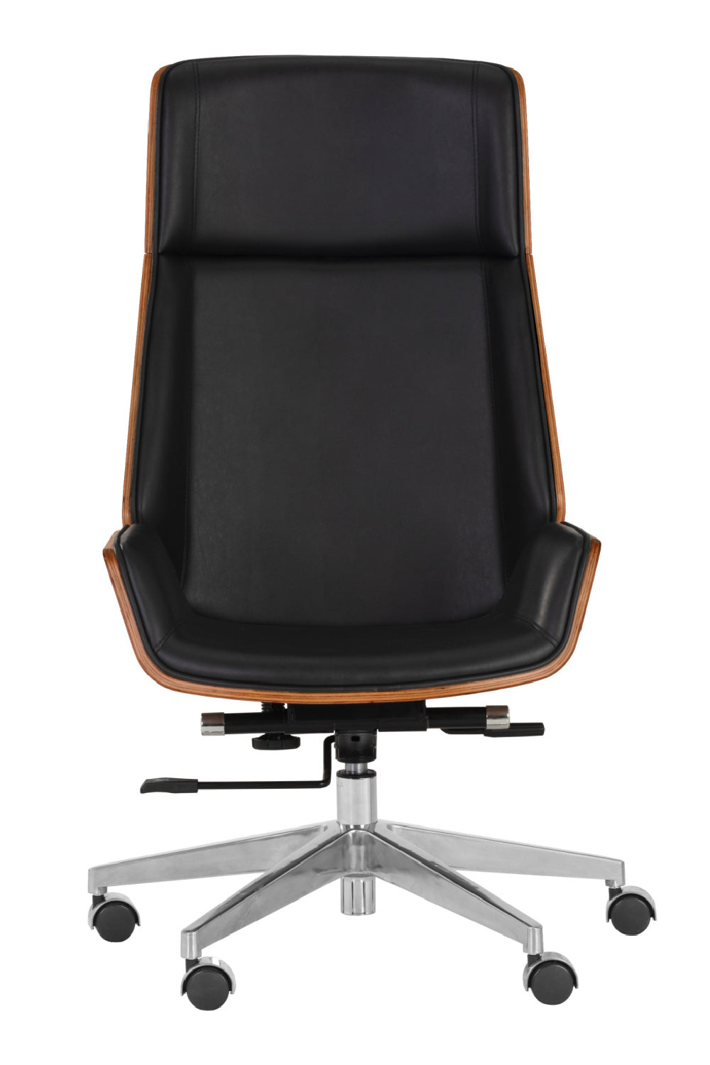High-back Leather Look Office Chair by Splendido Rhett