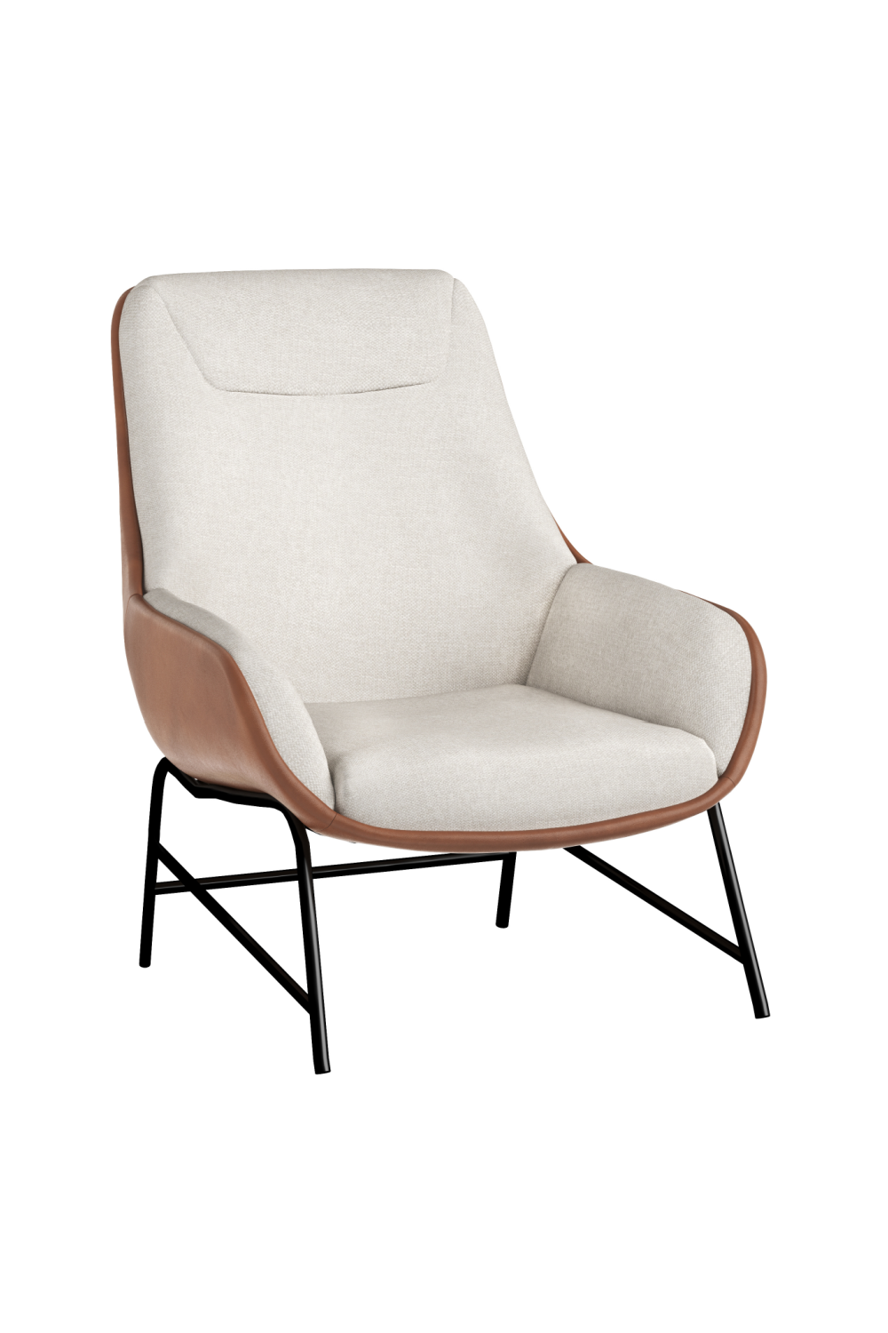 Leather Exterior Lounge Chair by Splendido Lucier Accent Chair