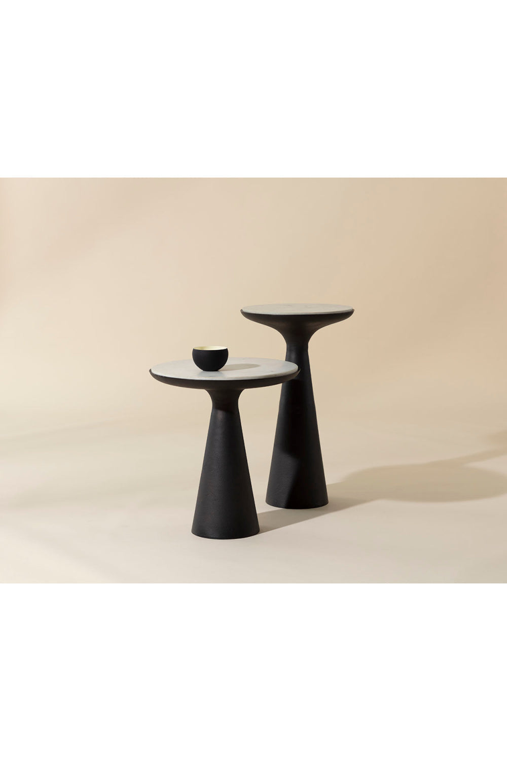Bronze Base Nesting End Tables (2) by Splendido Chizu Side Table, alternate view 3