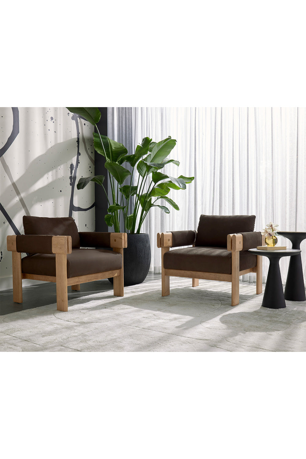 Bronze Base Nesting End Tables (2) by Splendido Chizu Side Table, alternate view 7