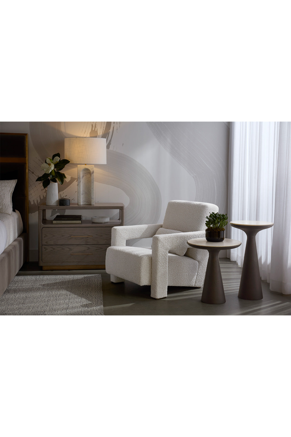 Bronze Base Nesting End Tables (2) by Splendido Chizu Side Table, alternate view 6