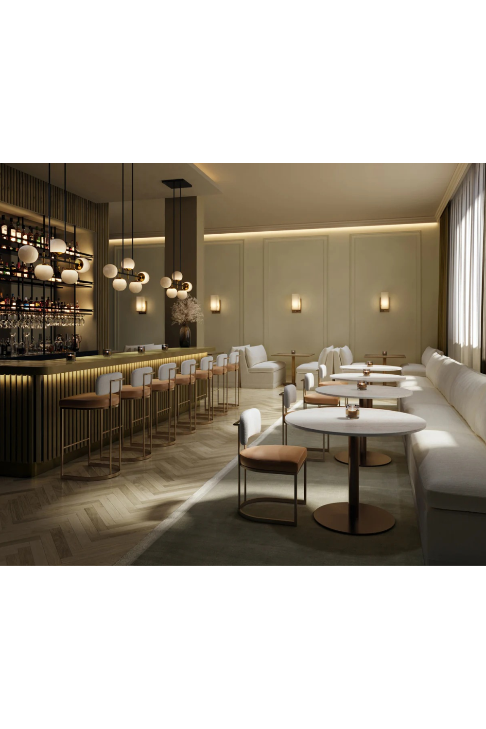 Alabaster Block Wall Lamp by Splendido Kinu, alternate view 5