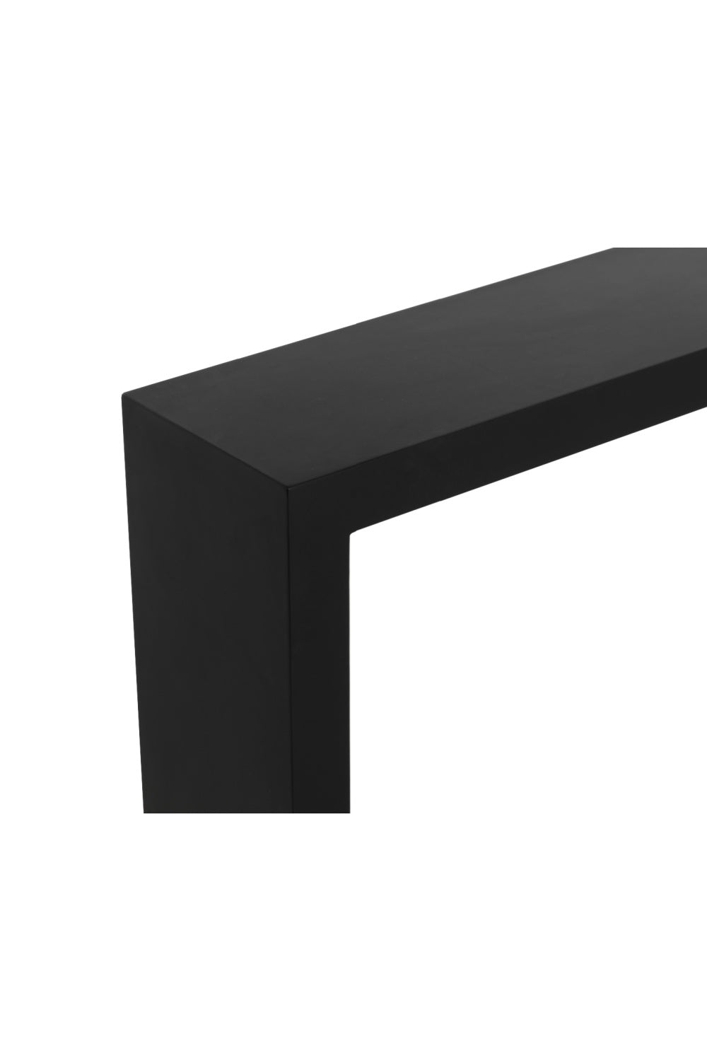 Black Minimalist Indoor/Outdoor Console Table by Splendido Axle, alternate view 5