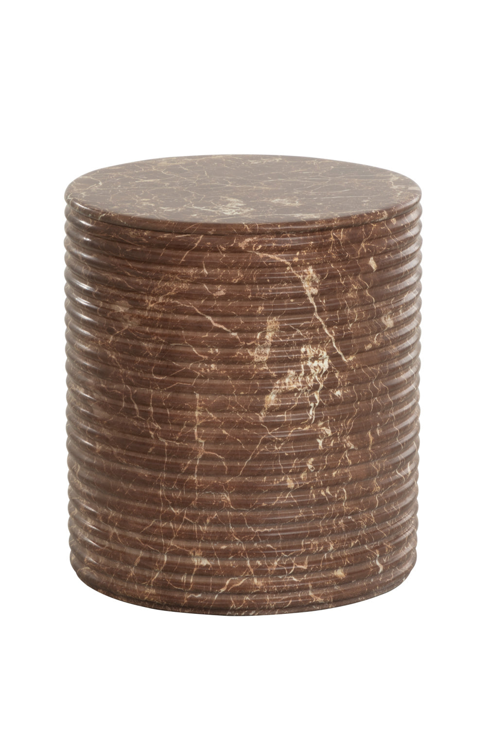 Mocha Concrete Indoor/Outdoor Stool by Splendido Riva Accent Stool