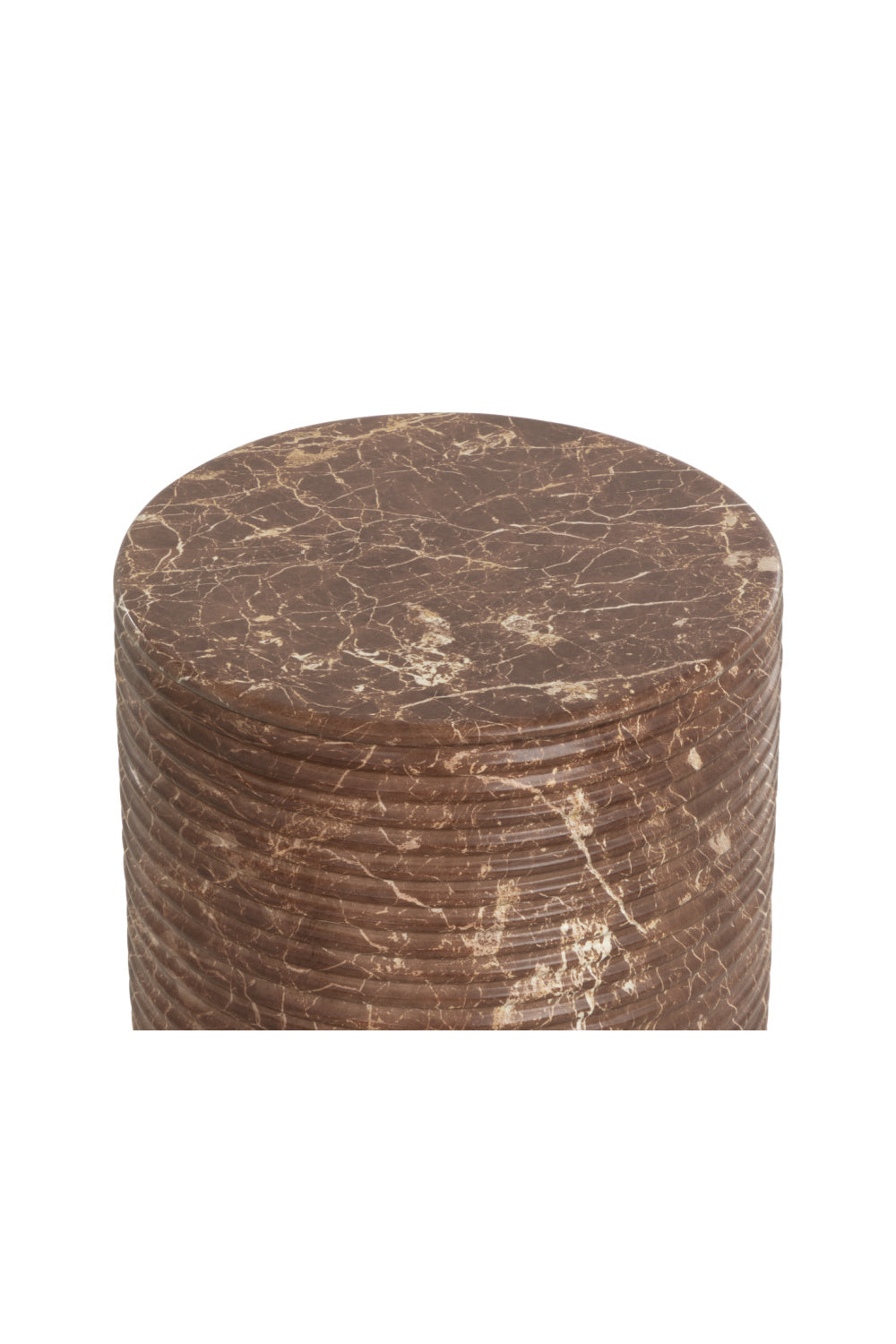 Mocha Concrete Indoor/Outdoor Stool by Splendido Riva Accent Stool, alternate view 5