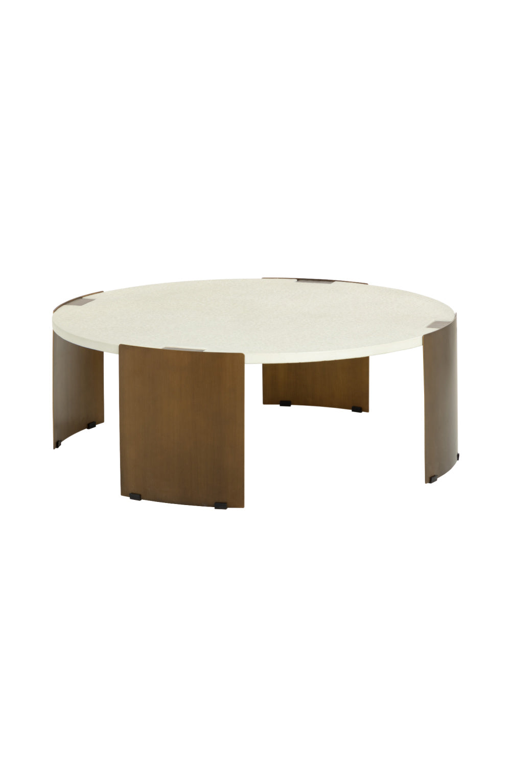 Round Concrete Indoor/Outdoor Coffee Table by Splendido Gallus, alternate view 3