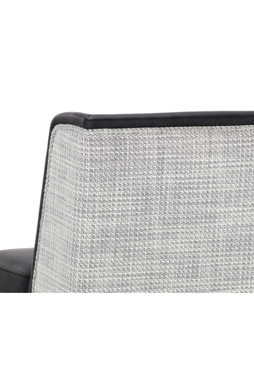 Modern European furniture - Black Leather Counter Stool - www.oroa.com